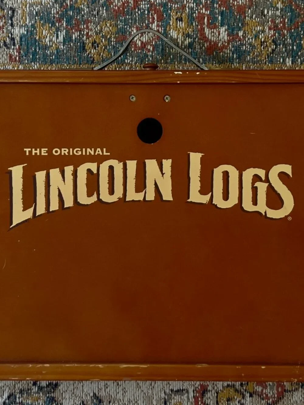 Vintage Original Collector’s Edition Lincoln Log Building Set 0084 P
